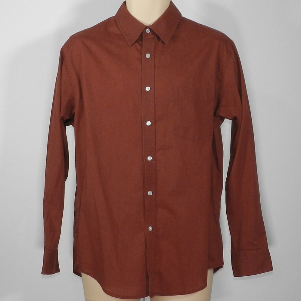 Men's M Croft & Barrow EasyCare LS Button-Up Shirt